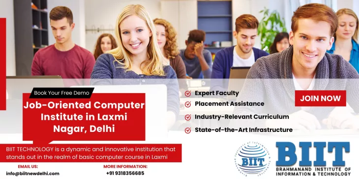  Computer Institute in Laxmi Nagar